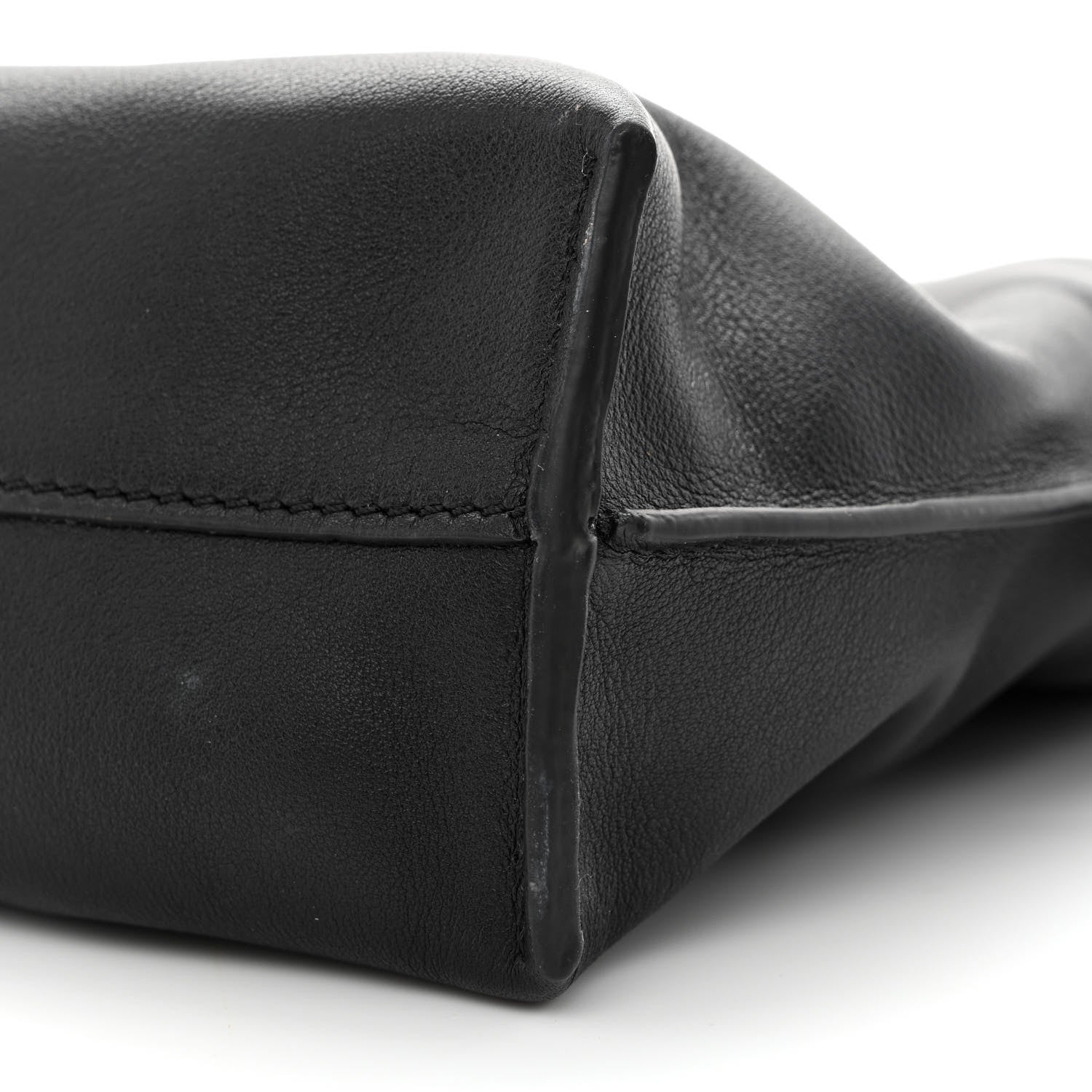 Loewe Calfskin Mini Flamenco Knot Clutch Black 10 of 10