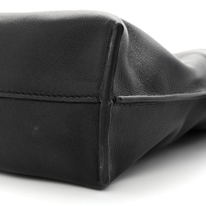 Loewe Calfskin Mini Flamenco Knot Clutch Black 10 of 10