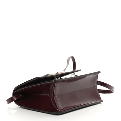 Off-White Calfskin Jitney 0.7 Rent Money Crossbody Bag Burgundy 4 of 16