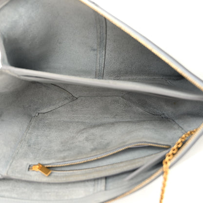 Celine Smooth Calfskin Tri-Fold Clutch on Chain Cloud 5 of 11