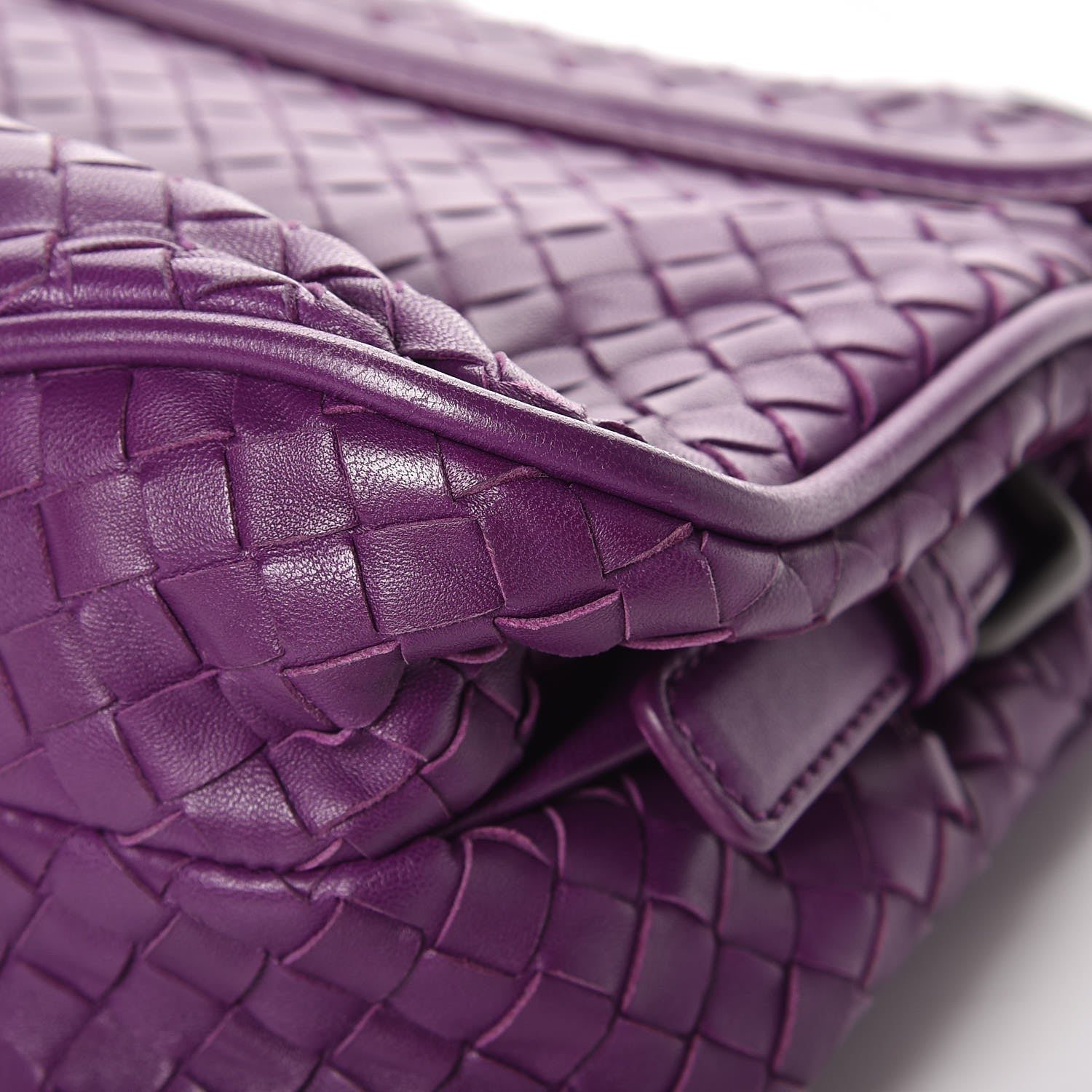Bottega Veneta Nappa Intrecciato Rialto Shoulder Bag Monalisa 13 of 14