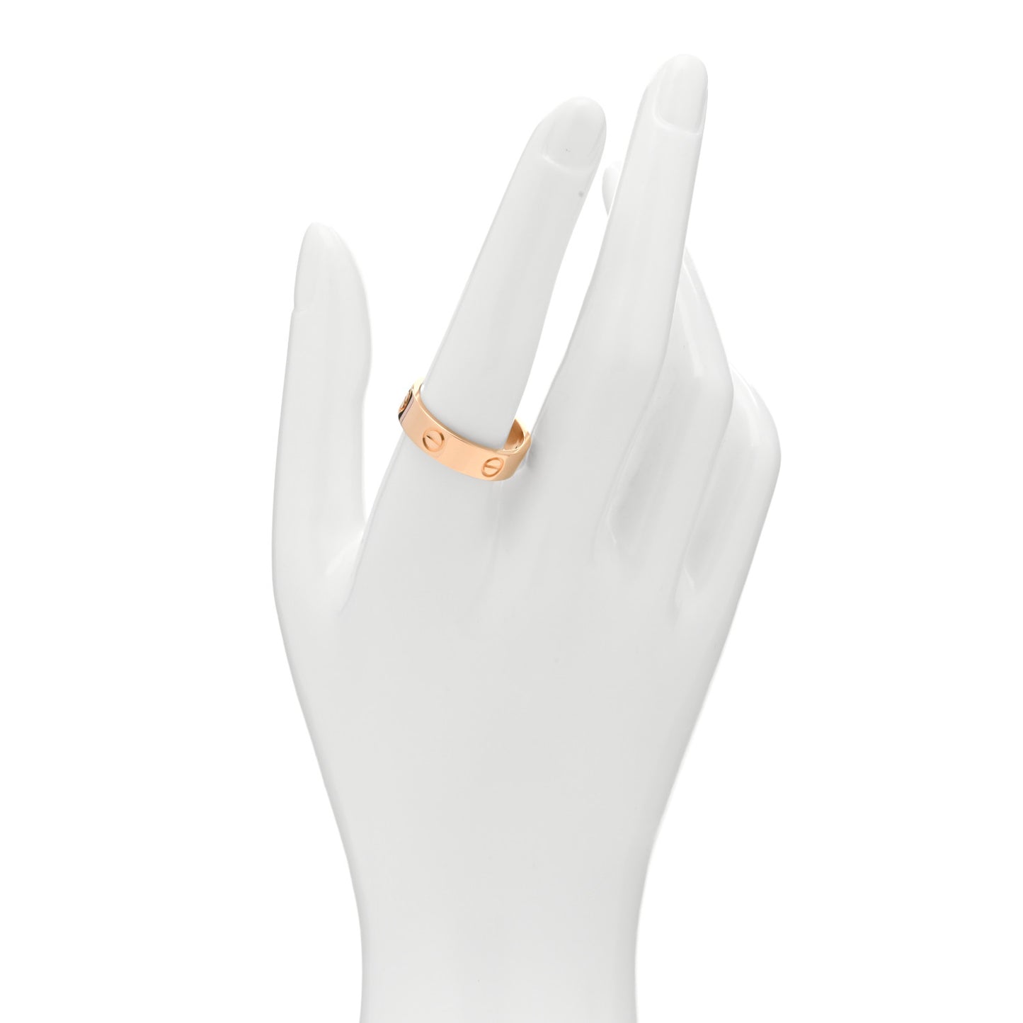 18K Pink Gold 5.5mm LOVE Ring 59 8.75