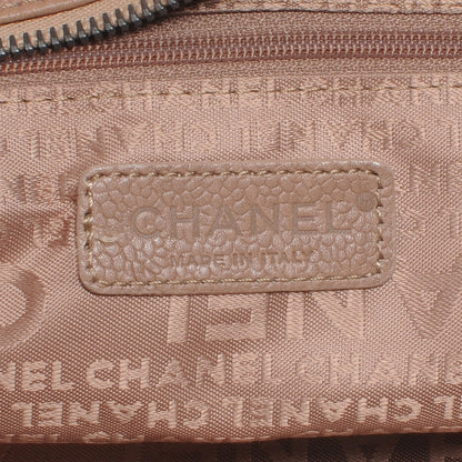 Chanel Caviar Square Stitched Tote Beige 6 of 7