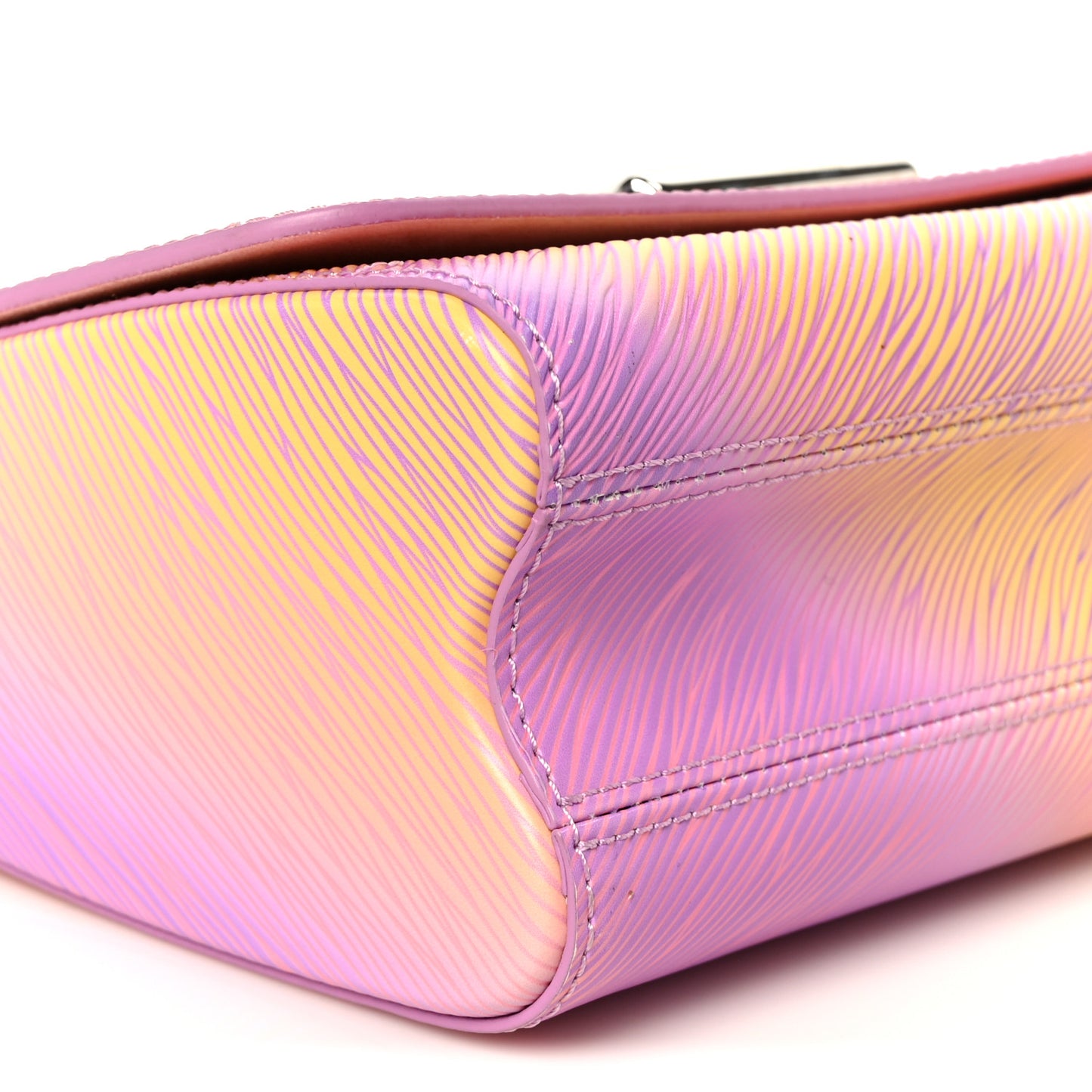 Epi Twist Shoulder Bag MM Gradient Orange