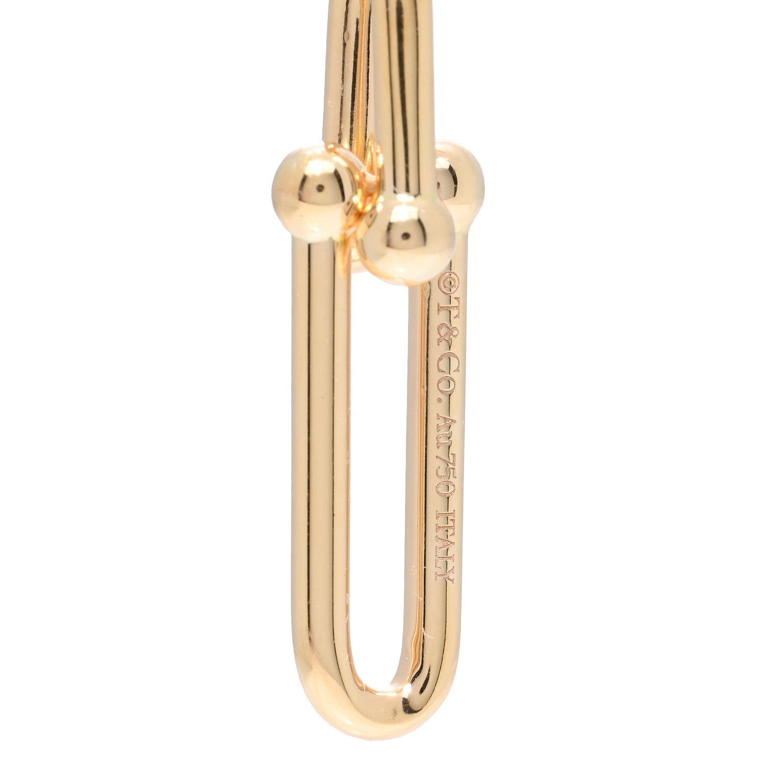 Tiffany 18K Rose Gold HardWear Link Pendant Necklace 5 of 5