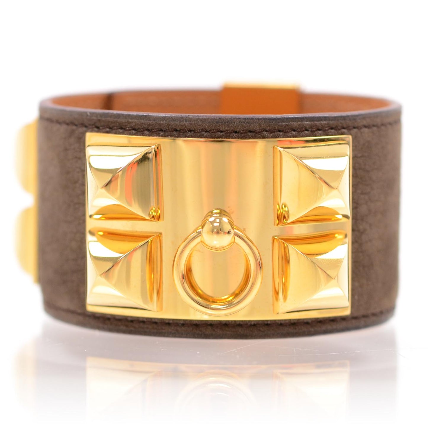 Taurillon Gaucho Collier de Chien CDC Bracelet Chocolate