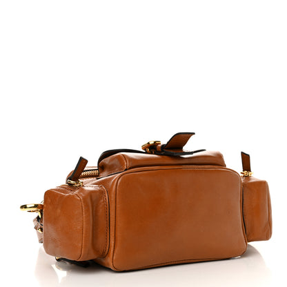 Chloe Shiny Buffalo Small Double Carry Camera Bag Clay Brown 4 of 11