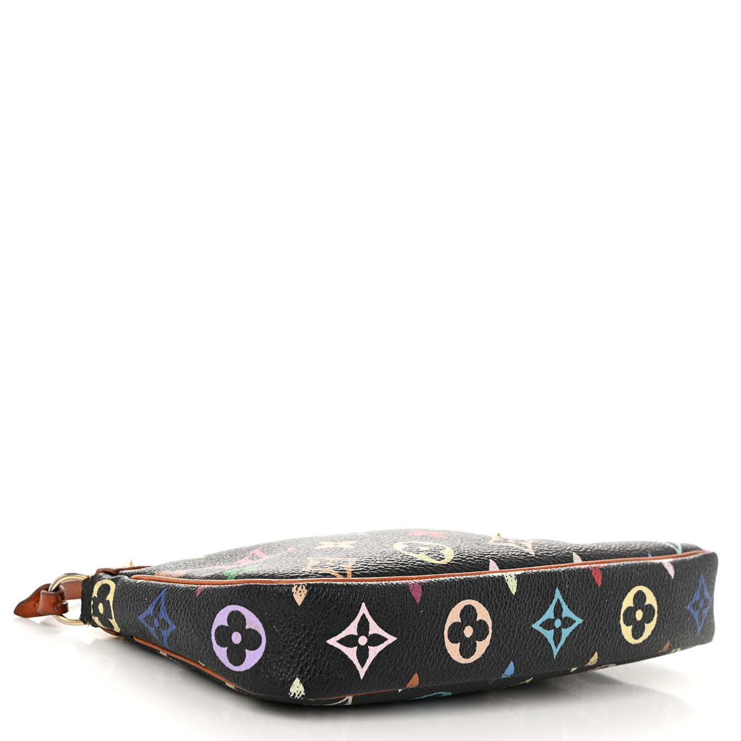 Monogram Multicolor Pochette Accessories Black
