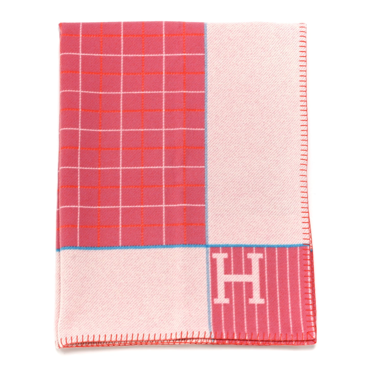 Wool Cashmere Avalon Passe-Passe Blanket Figue