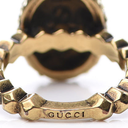 Gucci Crystal Pineapple Motif Ring M 4 of 7