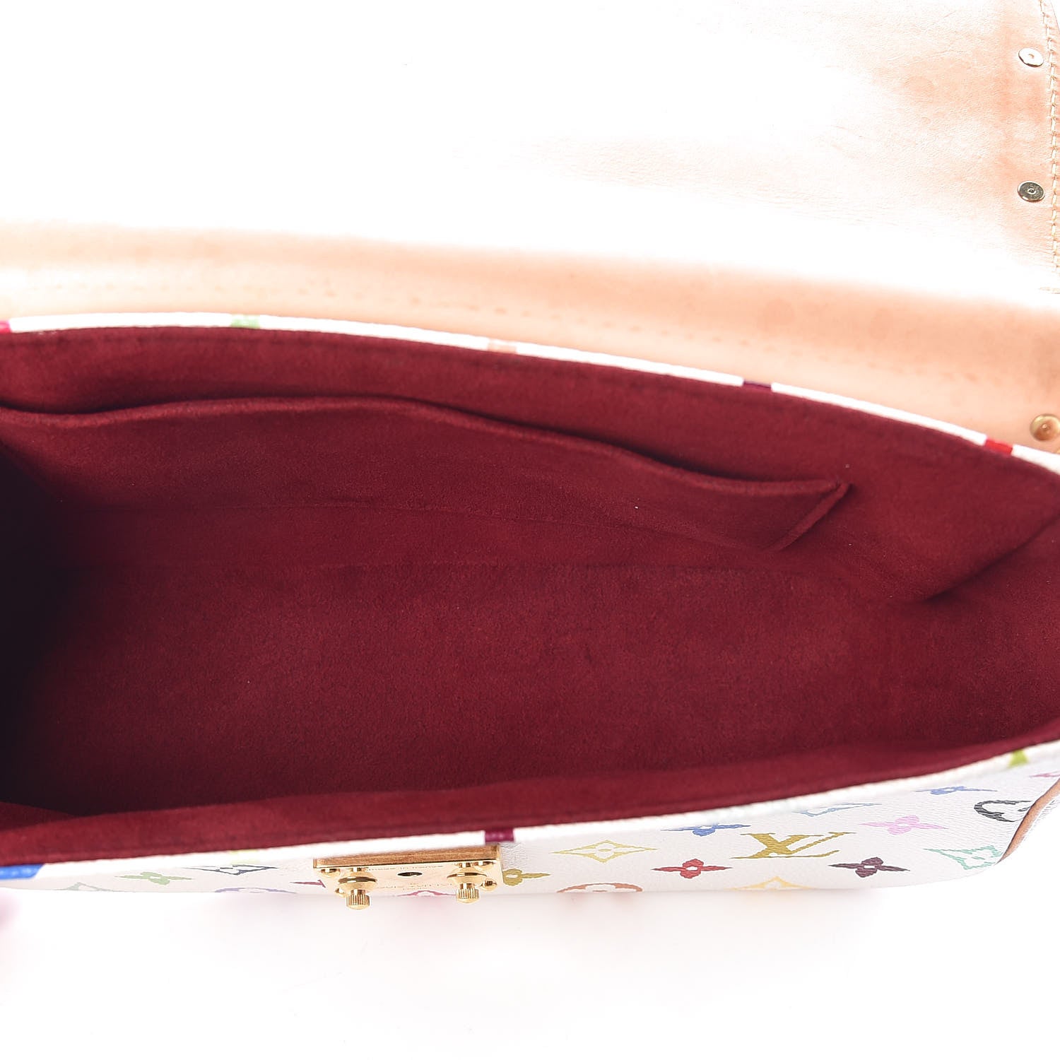 Louis Vuitton Monogram Multicolor Sologne White 5 of 8