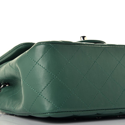 Chanel Lambskin Quilted Mini Square Flap Green 8 of 10