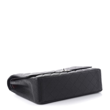 Chanel Caviar Quilted Maxi Double Flap Black 4 of 10