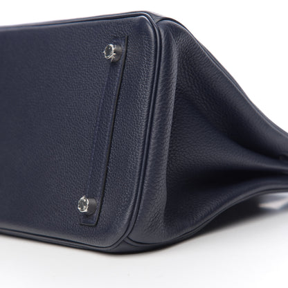 Hermes Togo Birkin 30 Bleu Nuit 8 of 10