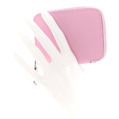 Hermes Epsom Azap Mini Wallet Mauve Sylvestre 2 of 9