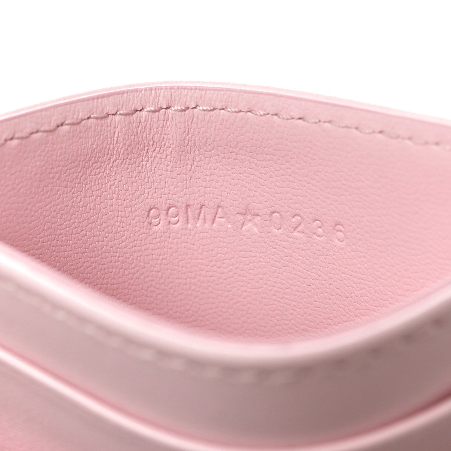 Christian Dior Calfskin Technical Fabric Oblique Lace Freesia Card Holder Pink 7 of 8
