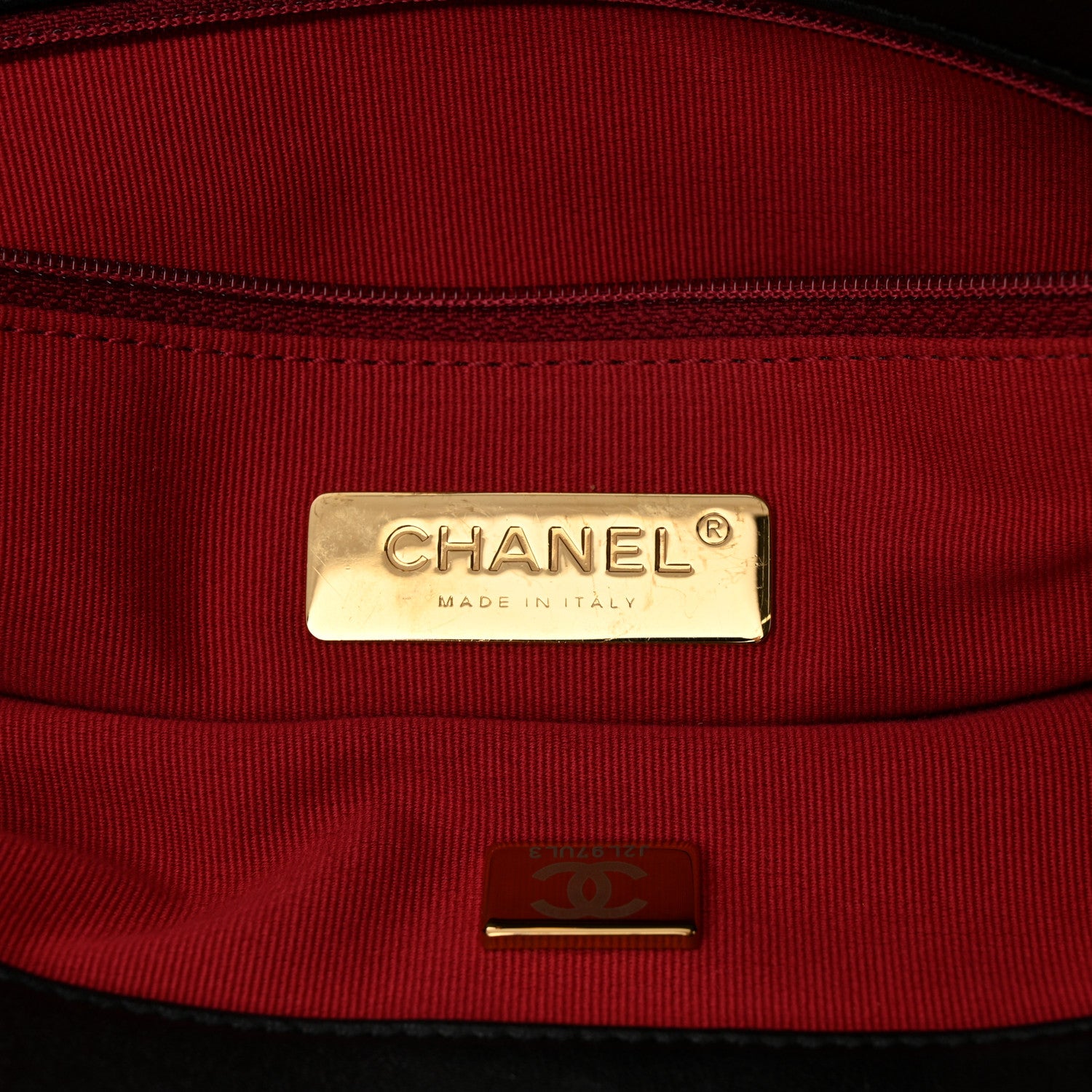 Chanel Lambskin Quilted Chanel 19 Shopping Bag Black 6 of 10