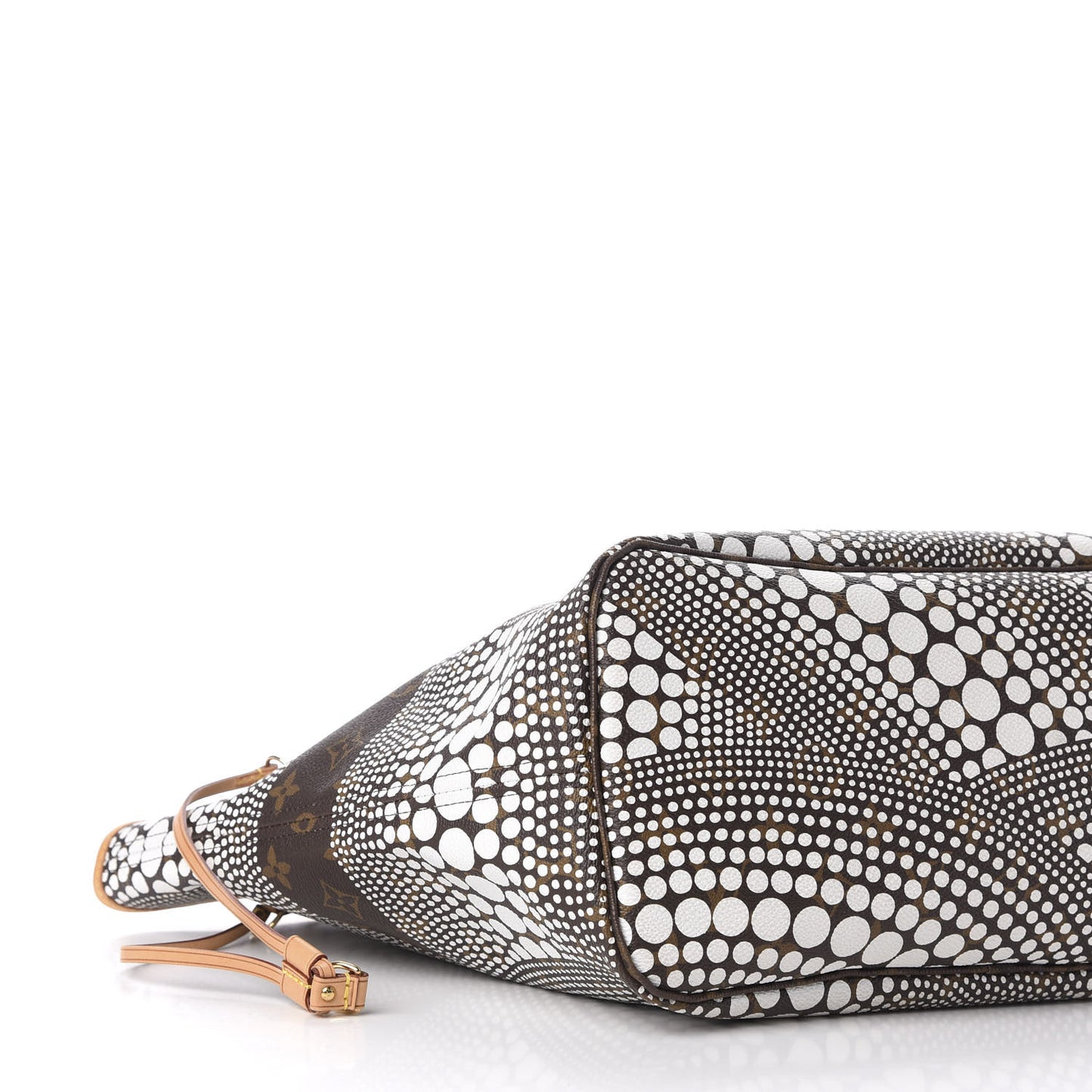Monogram Kusama Waves Neverfull MM White