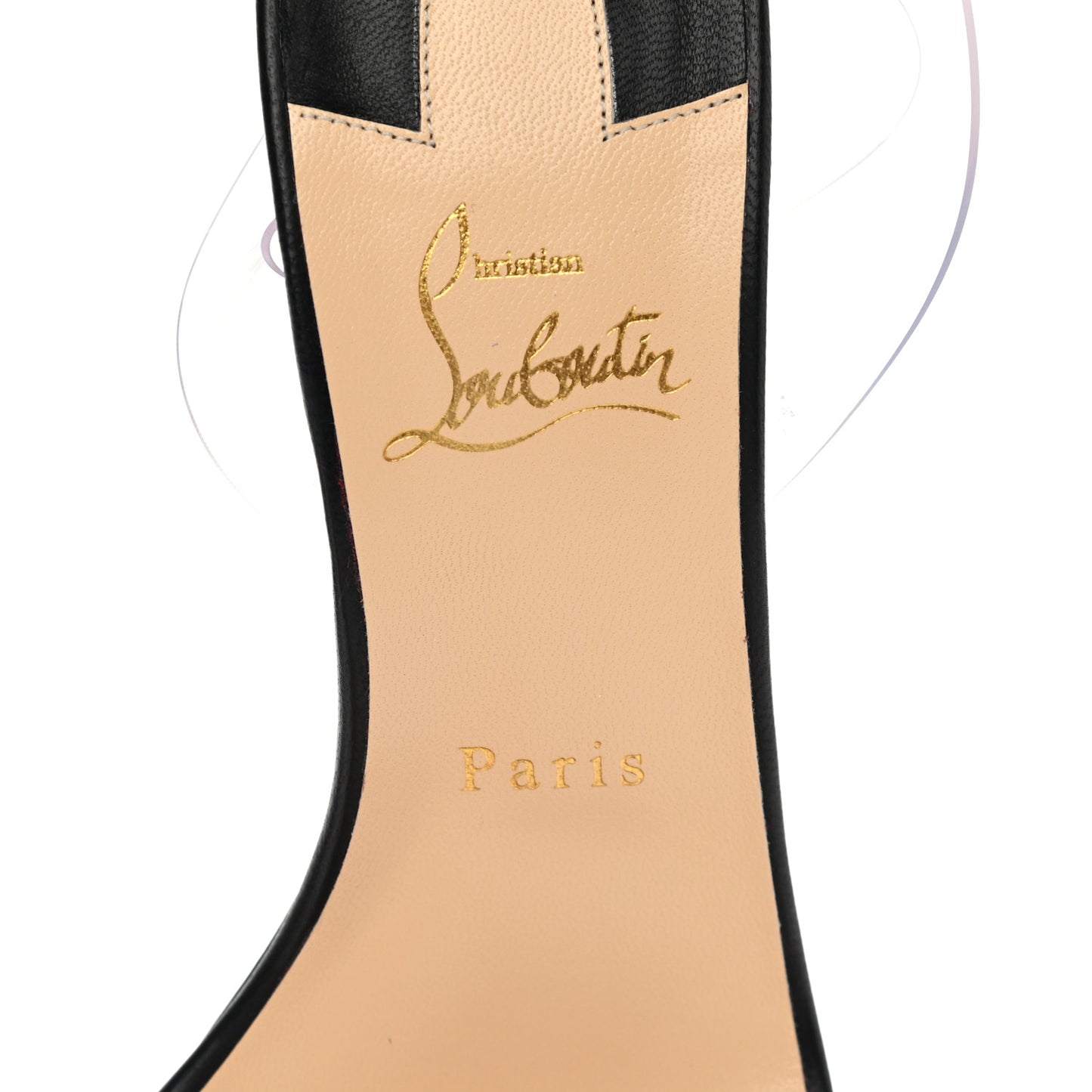 Shiny Nappa PVC Jonatina 100 Sandals 39 Black