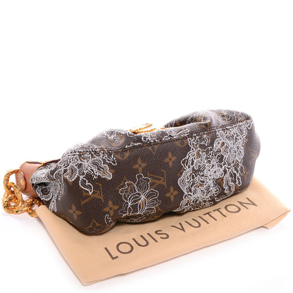Louis Vuitton Monogram Dentelle Kirsten Silver 5 of 8