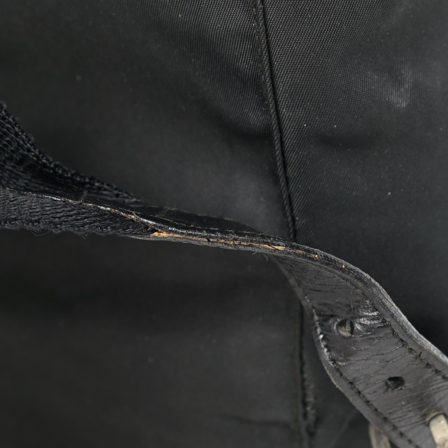 Prada Nylon Vela Cinch Backpack Black 16 of 16