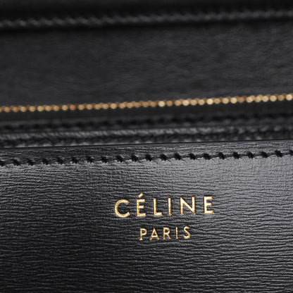 Celine Box Calfskin Medium Classic Box Flap Bag Black 6 of 8