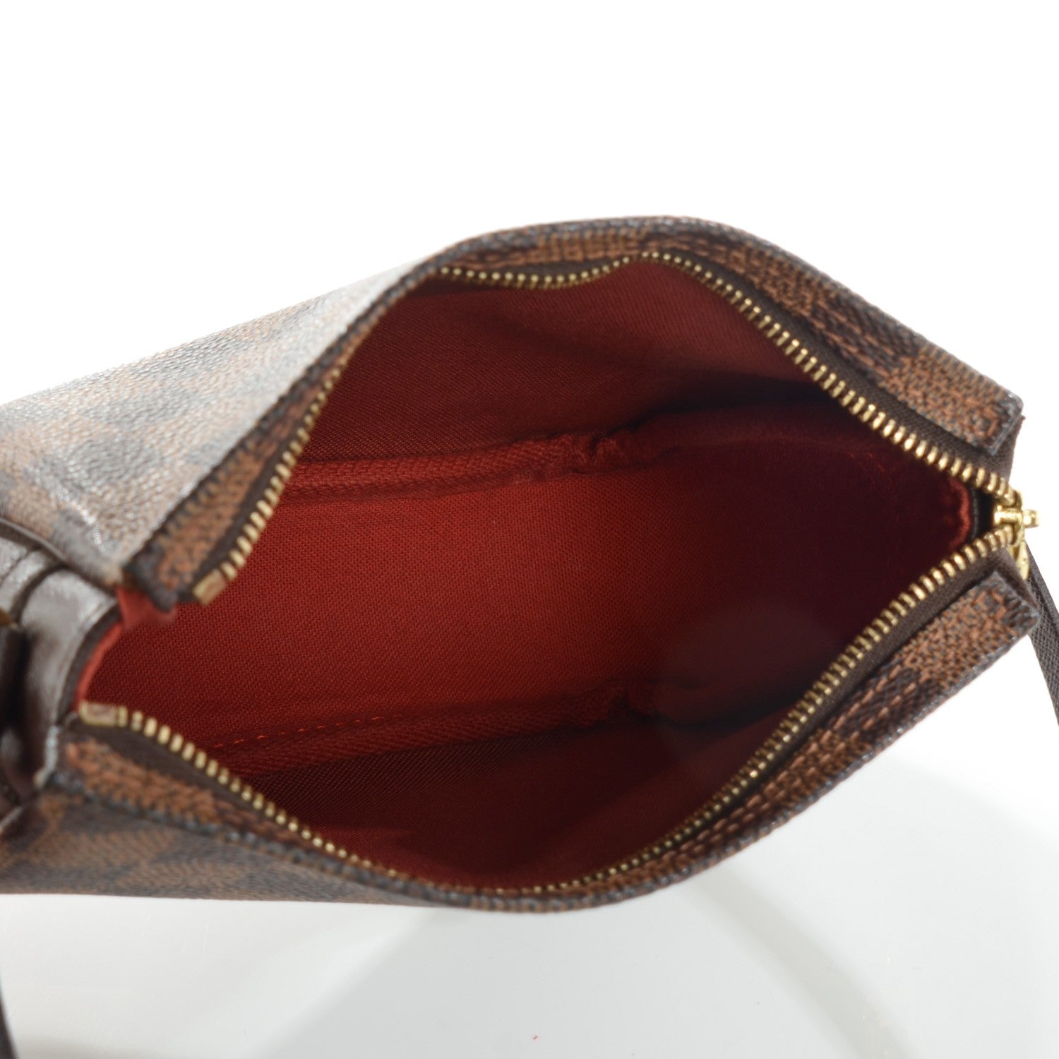 Louis Vuitton Damier Ebene Trousse Make Up Bag Pochette 5 of 7