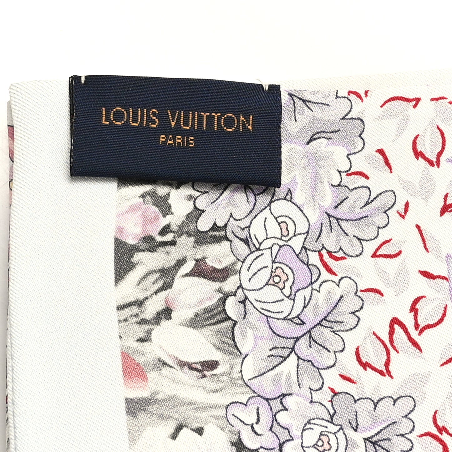 Silk Louis In The Garden Bandeau White