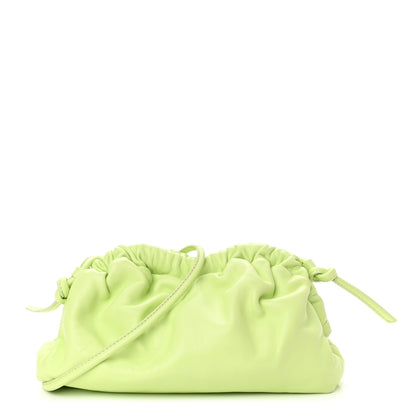 Mansur Gavriel Lambskin Mini Cloud Clutch Mint 1 of 9