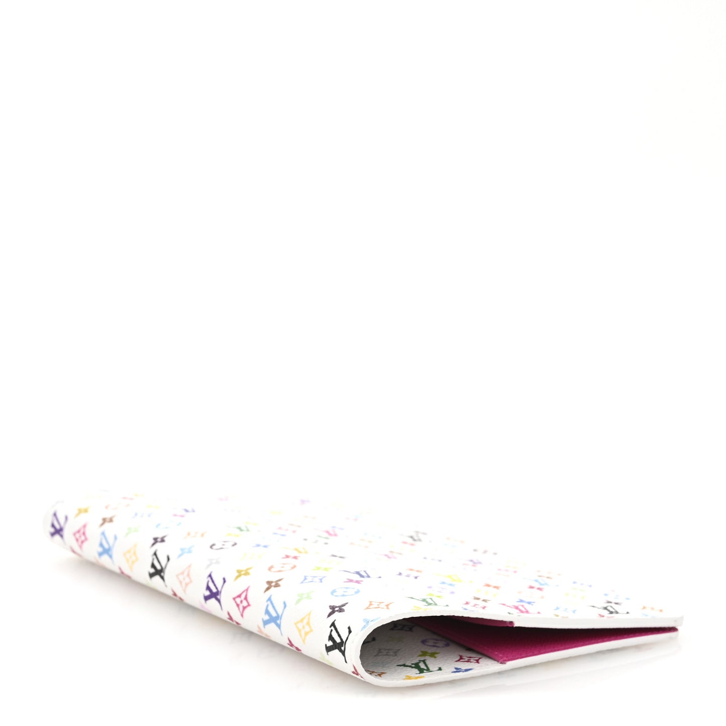 LV X TM Monogram Multicolor Emily Notebook Cover MM White