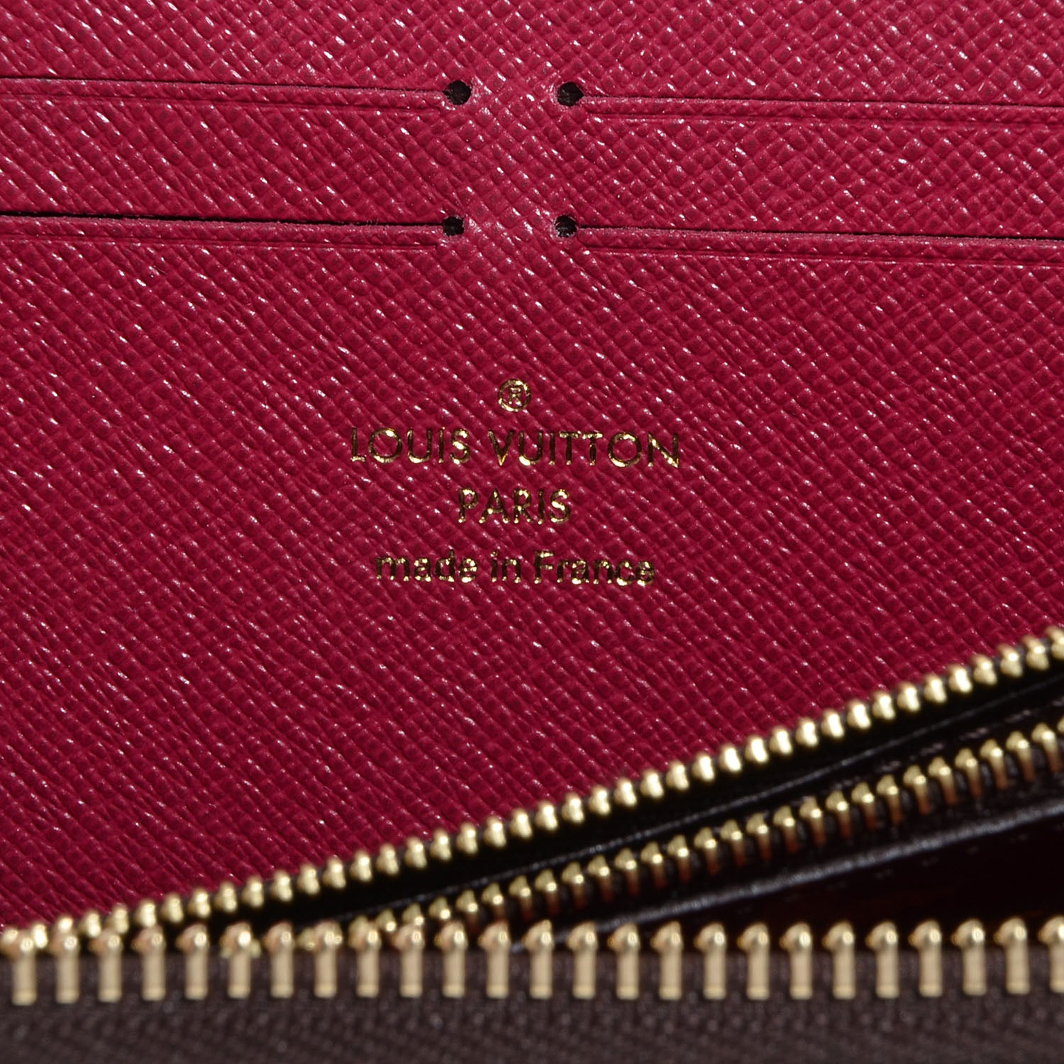 Louis Vuitton Monogram Clemence Wallet Fuchsia 6 of 8