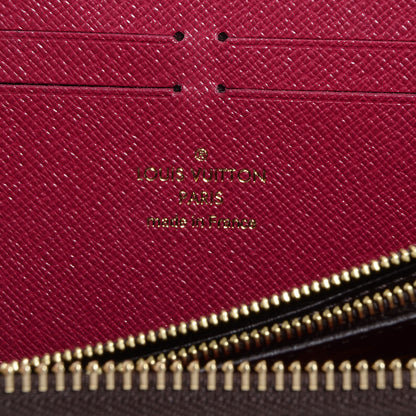 Louis Vuitton Monogram Clemence Wallet Fuchsia 6 of 8