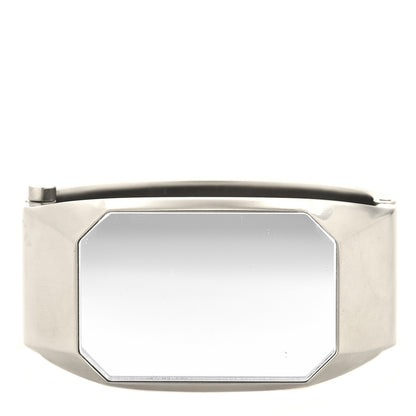 Chanel Metal CC Mirror Cuff Silver 1 of 5