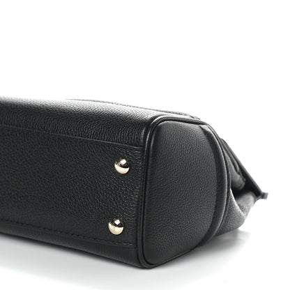 Versace Calfskin Medium Palazzo Empire Bag Black 10 of 10