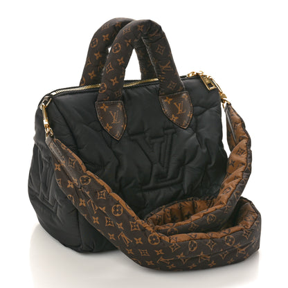 Louis Vuitton Econyl Mini Monogram Pillow Speedy Bandouliere 25 Black 3 of 9