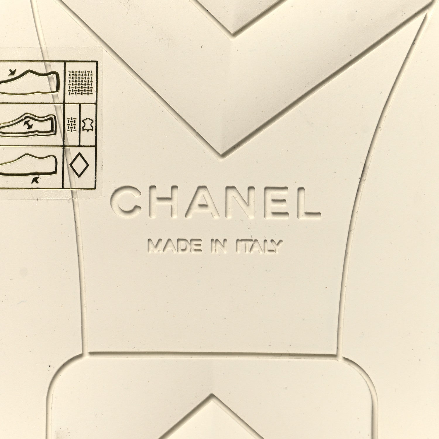 Chanel Canvas Cap Toe CC Sneakers 39 White Black 7 of 7