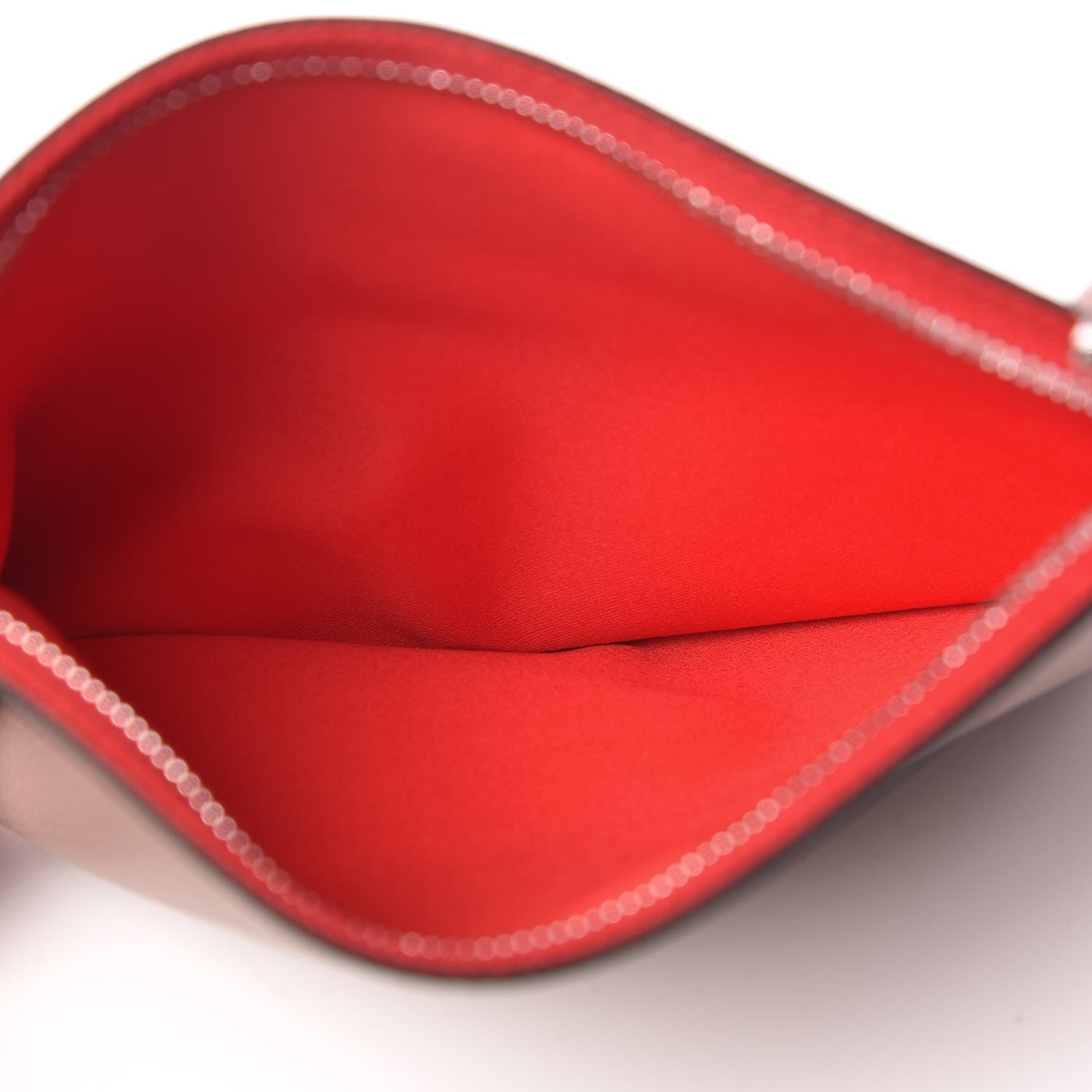Christian Louboutin Calfskin Cabata Pouch Cashmere 5 of 6