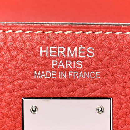 Hermes Togo Kelly Retourne 35 Sanguine 23 of 41