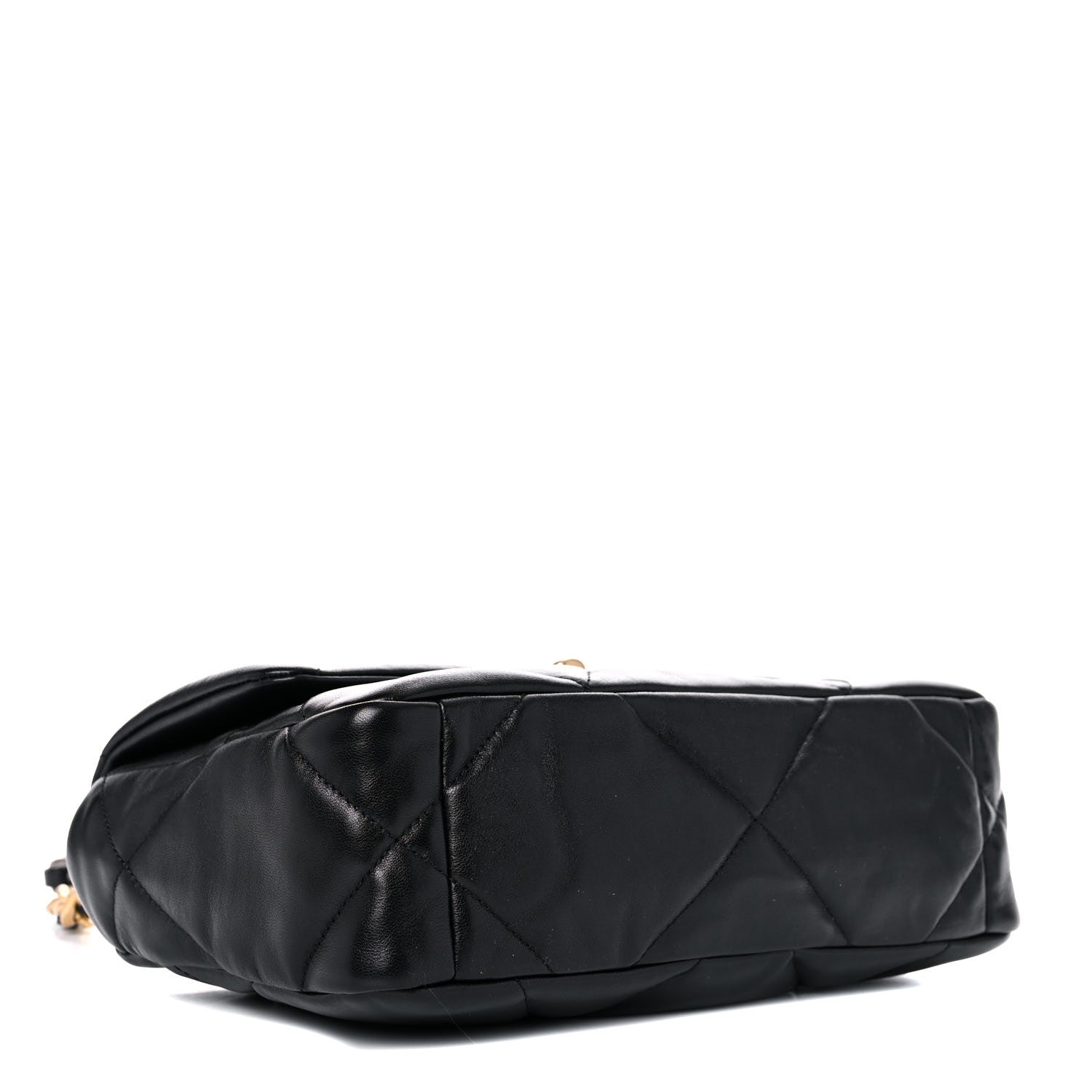 Chanel Lambskin Quilted Medium Chanel 19 Flap Black 4 of 9