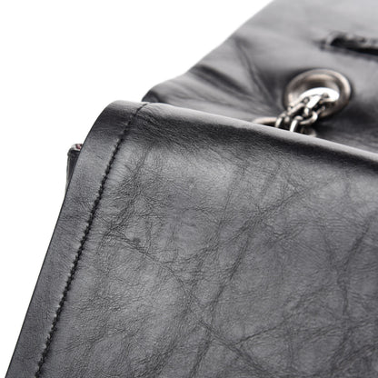 Chanel Aged Calfskin Quilted 2.55 Reissue 227 Flap Black 9 of 15