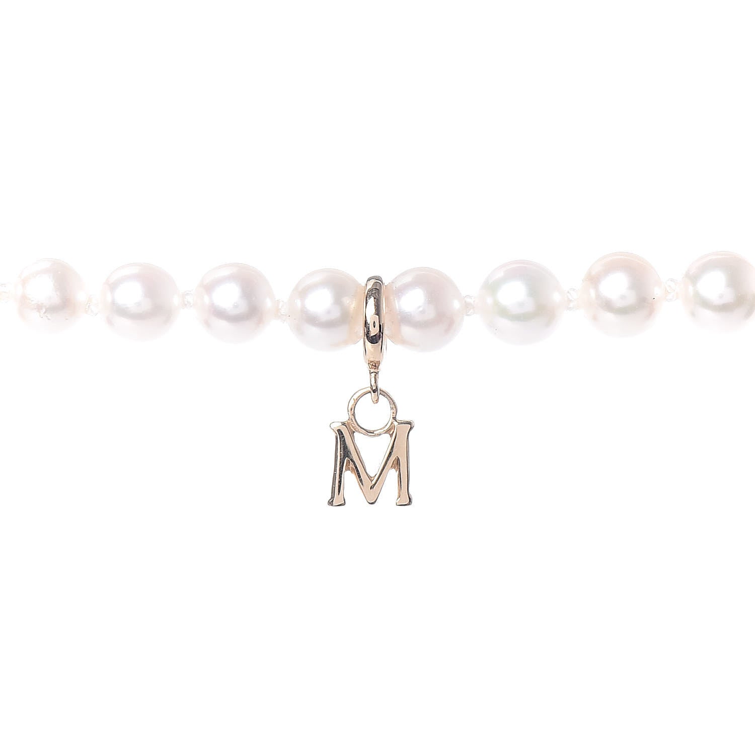 Mikimoto 18K Yellow Gold Akoya Pearl 3.5-7.5mm Graduated Strand Necklace 17 4 of 5