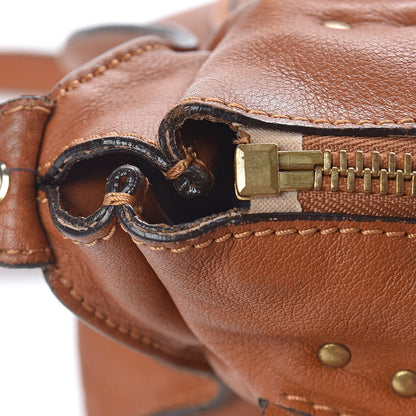 Chloe Calfskin Medium Marcie Satchel Tan 19 of 19