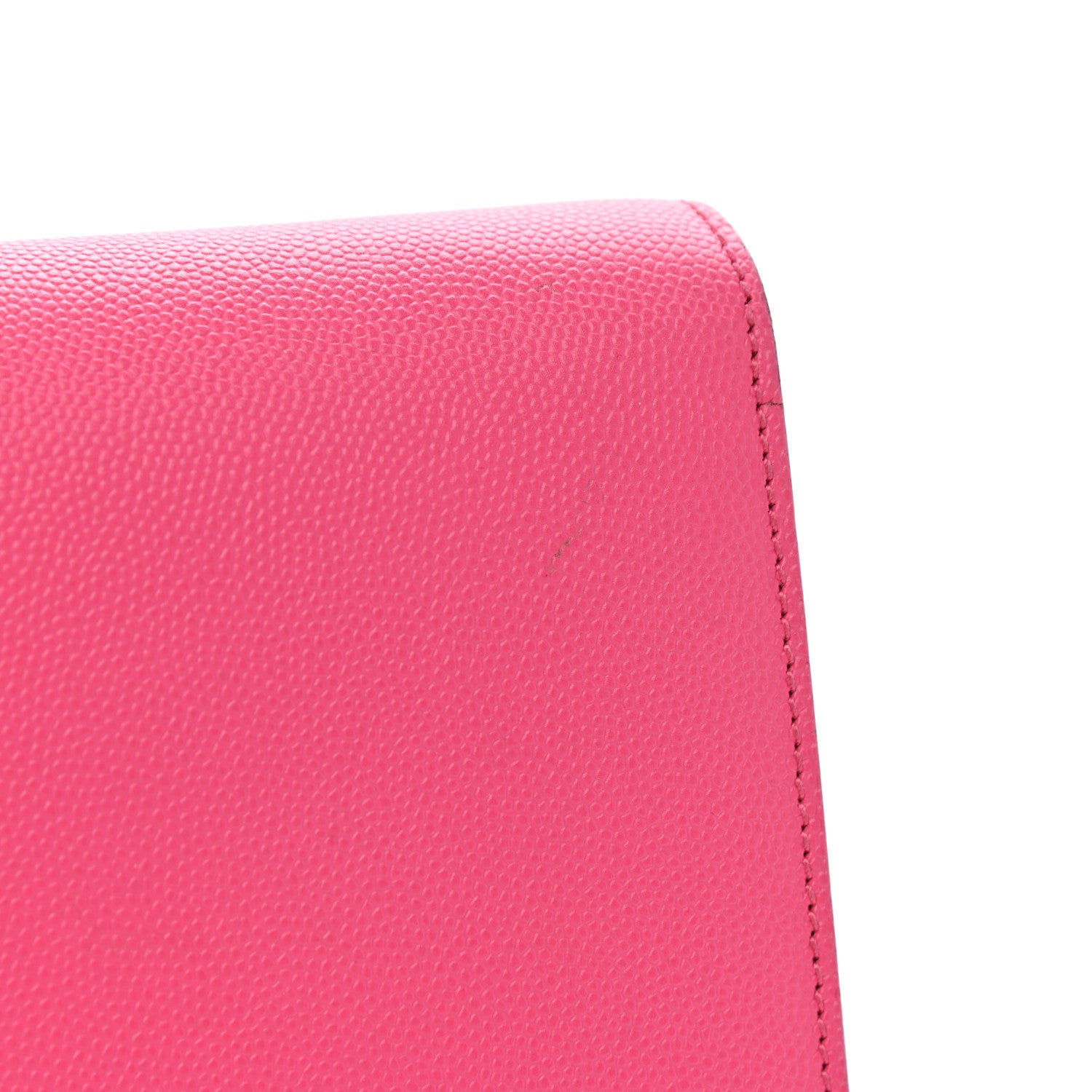 Saint Laurent Grain De Poudre Classic Monogram Cassandre Clutch Lipstick Fuchsia 10 of 12