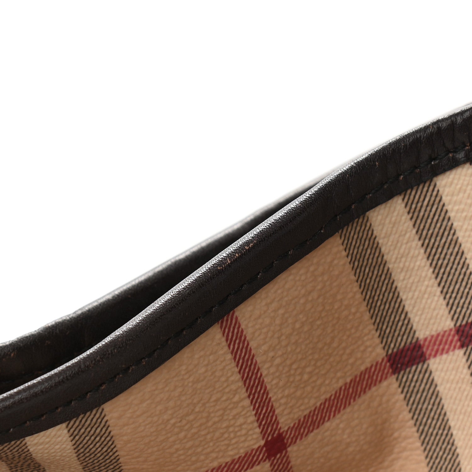 Burberry Haymarket Check Small Canterbury Tote Brown 17 of 17