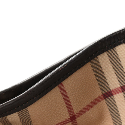 Burberry Haymarket Check Small Canterbury Tote Brown 17 of 17