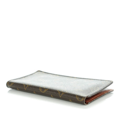 Louis Vuitton Monogram Porte Valeurs Checkbook Wallet 4 of 7