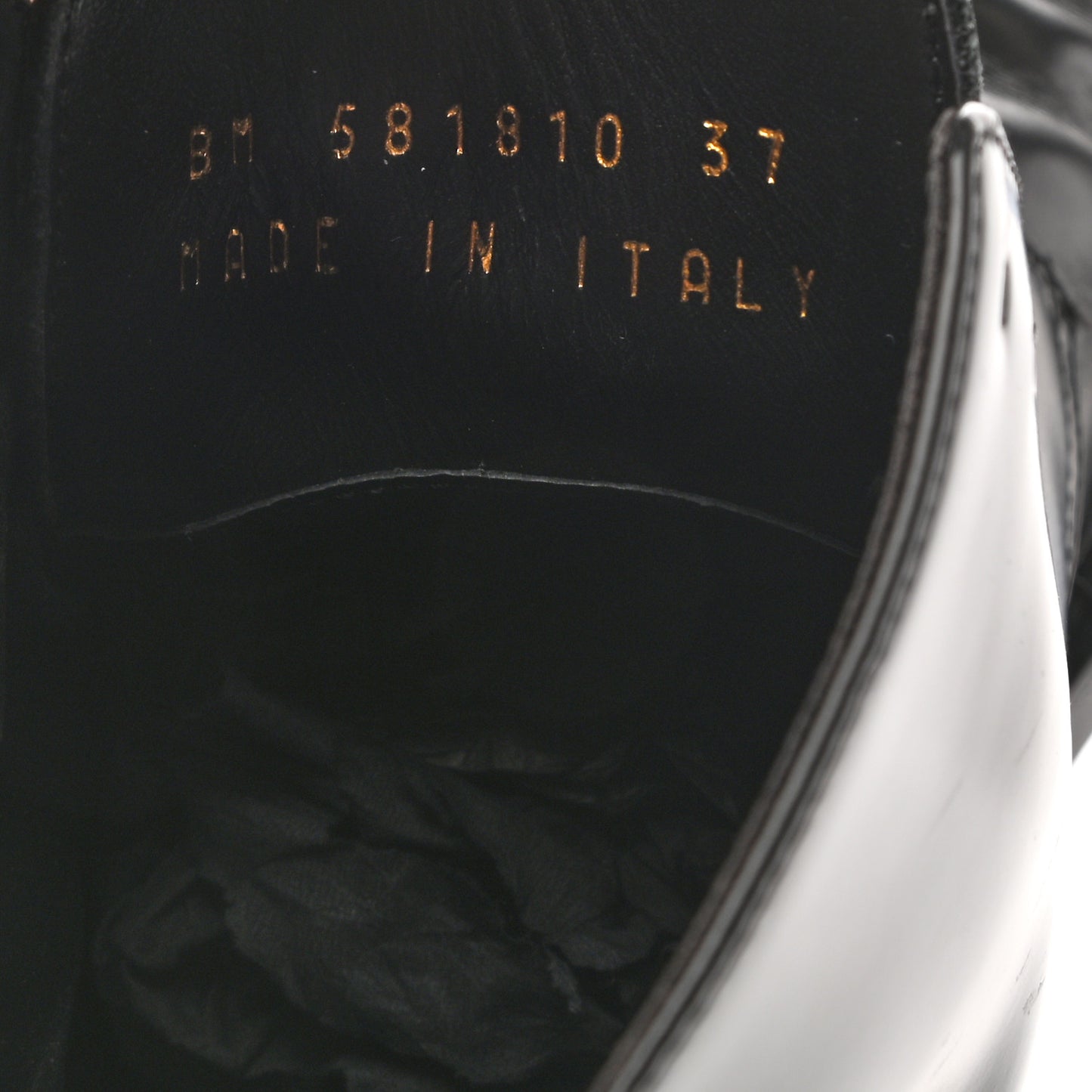 Calfskin Womens Army Combat Boots 37 Black