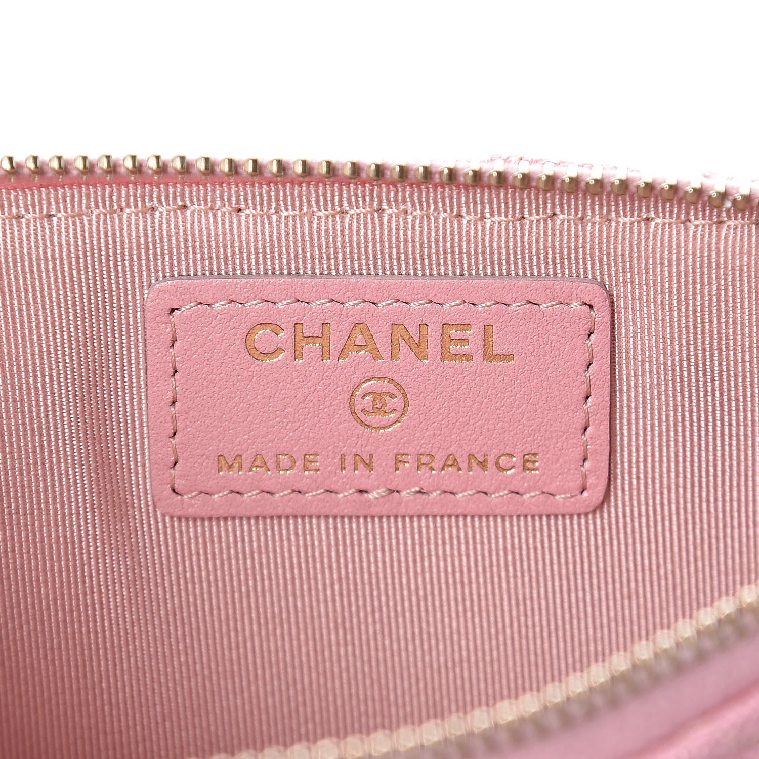 Chanel Iridescent Caviar Quilted Classic iPhone Pouch Rose Pink 6 of 8