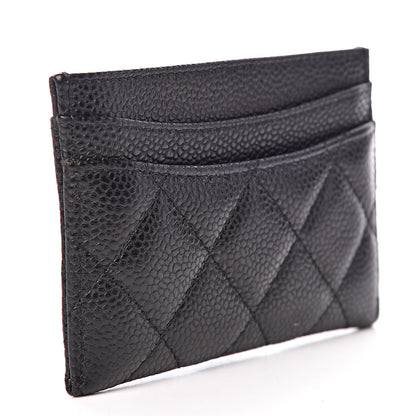 Chanel Caviar Quilted Card Holder Black 3 of 13
