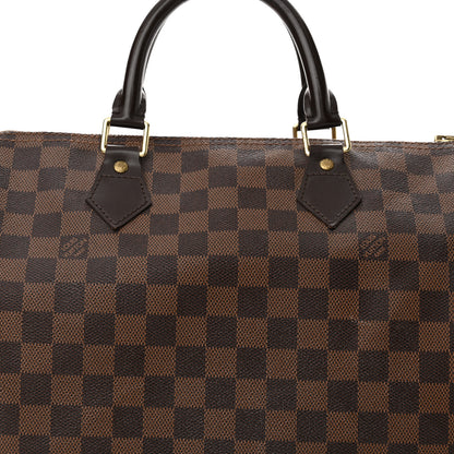 Louis Vuitton Damier Ebene Speedy 30 8 of 13